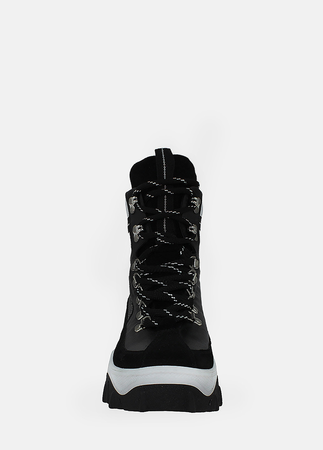 Зимние ботинки rf01123 черный Favi из натуральной замши