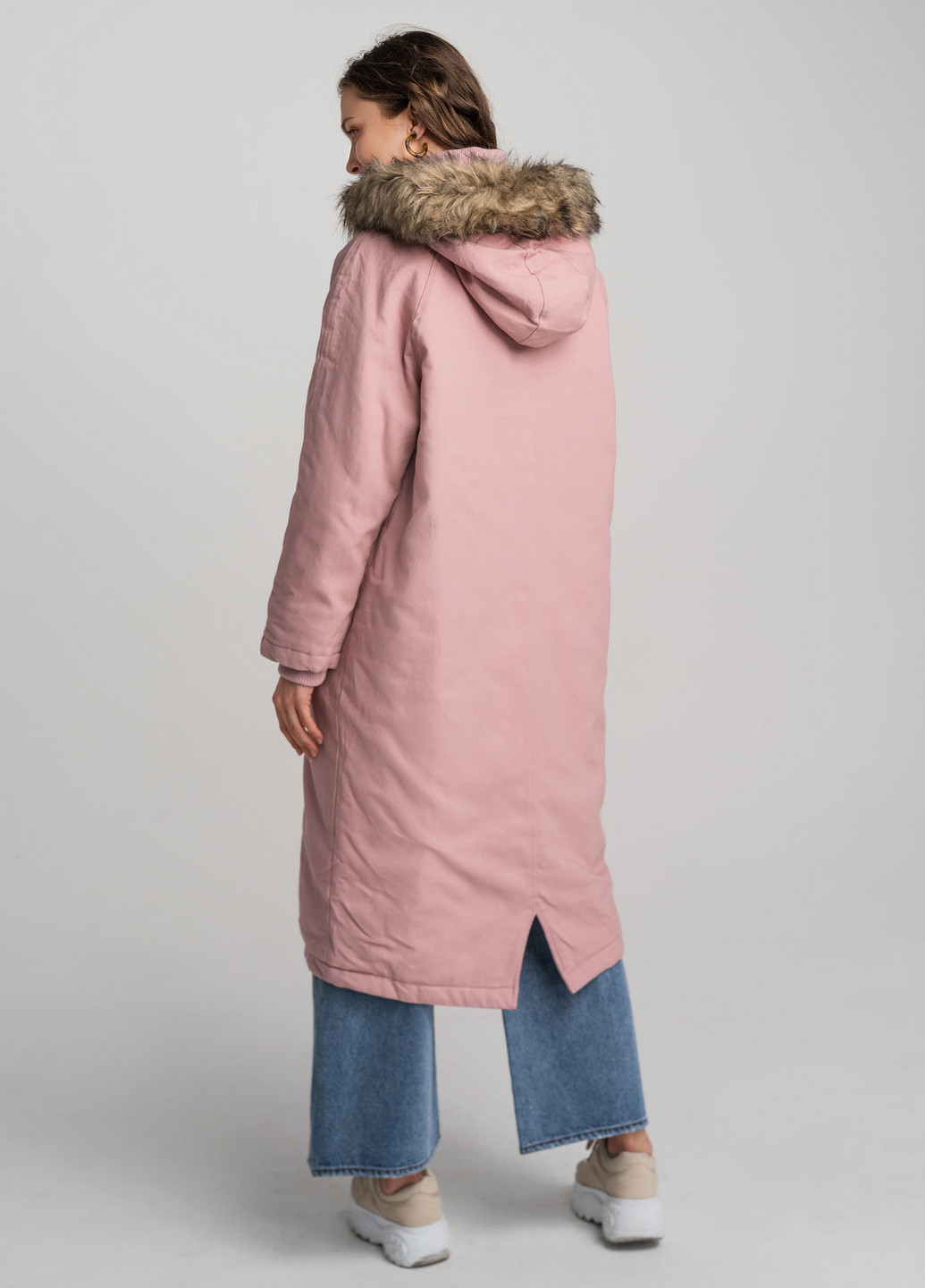 Розовая демисезонная пальто befree