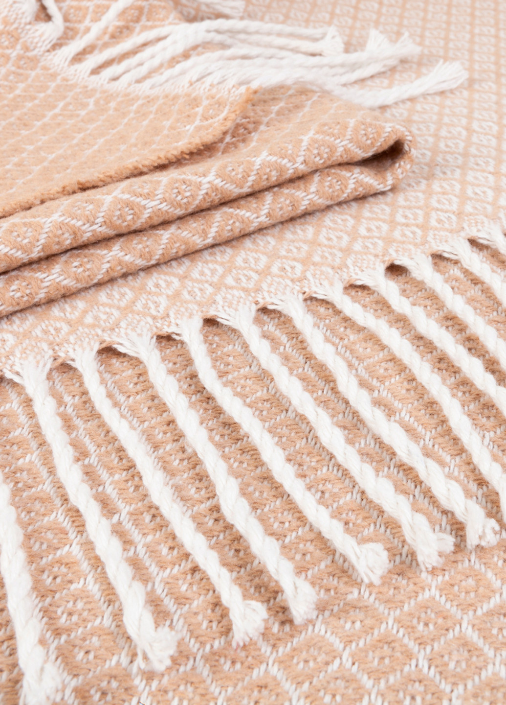 Плед Gala 140 * 200 бежевий Love You (224399526)