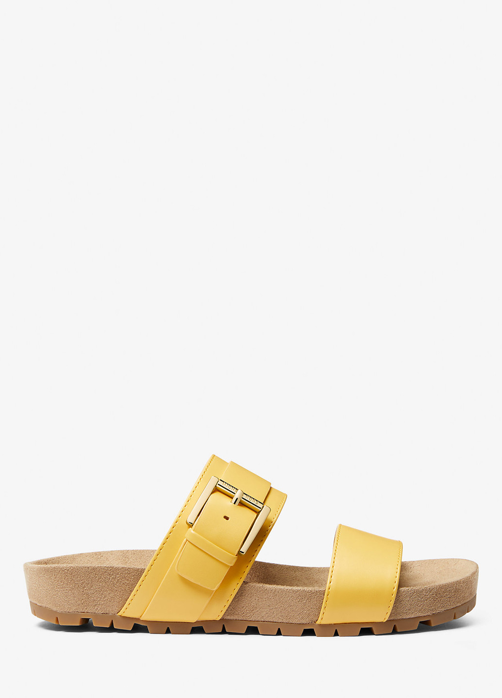 Желтые шлепанцы Michael Kors