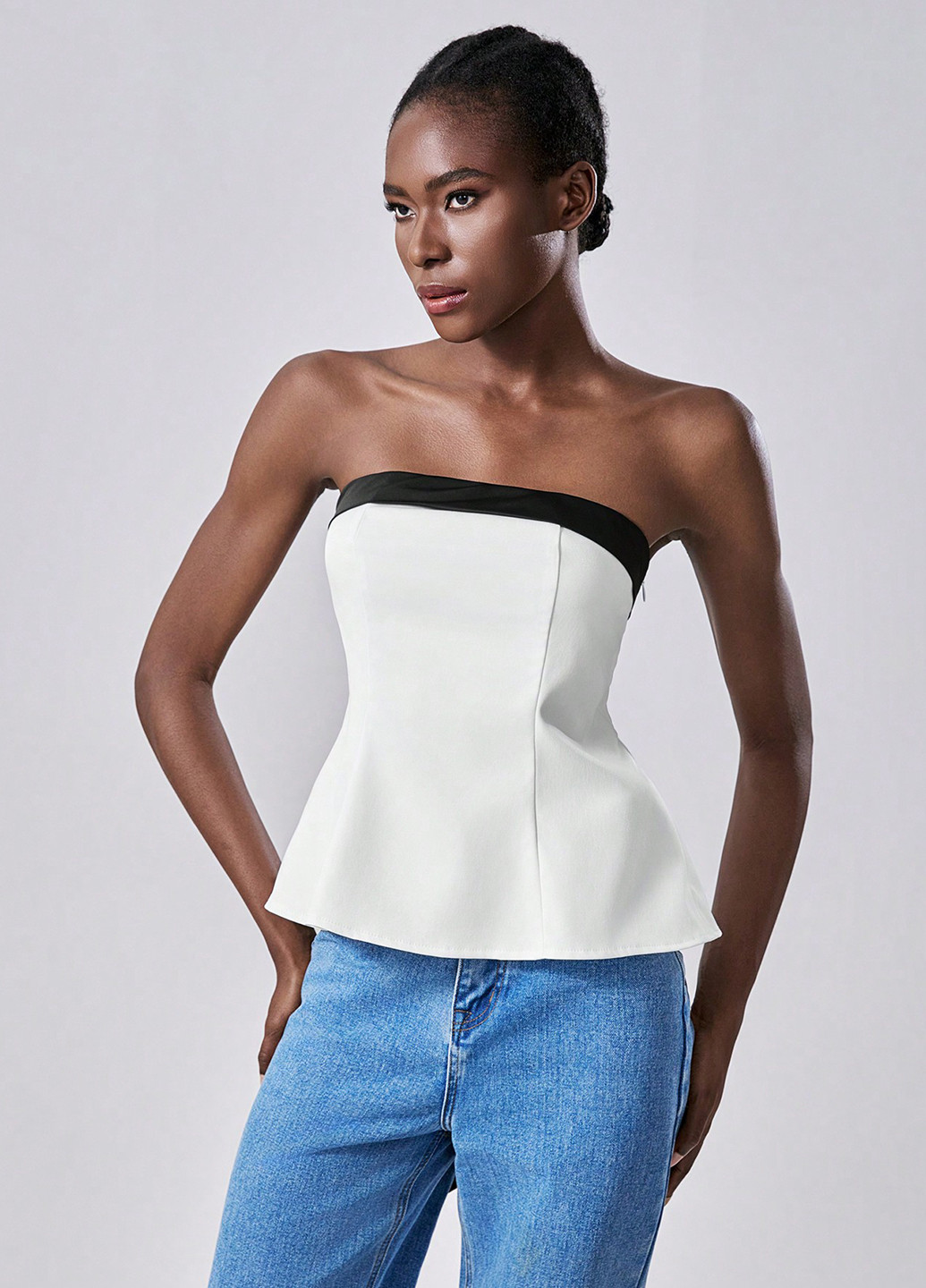 Белая блуза SHEIN