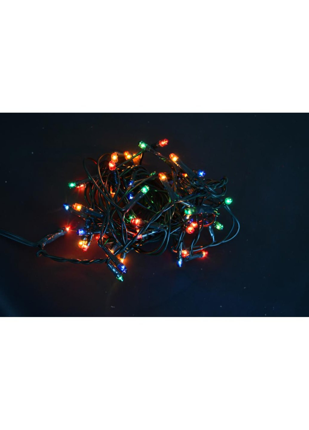 Гирлянда 50 микроламп, многоцветная, 2,3 м (801063) YES! Fun (254593614)