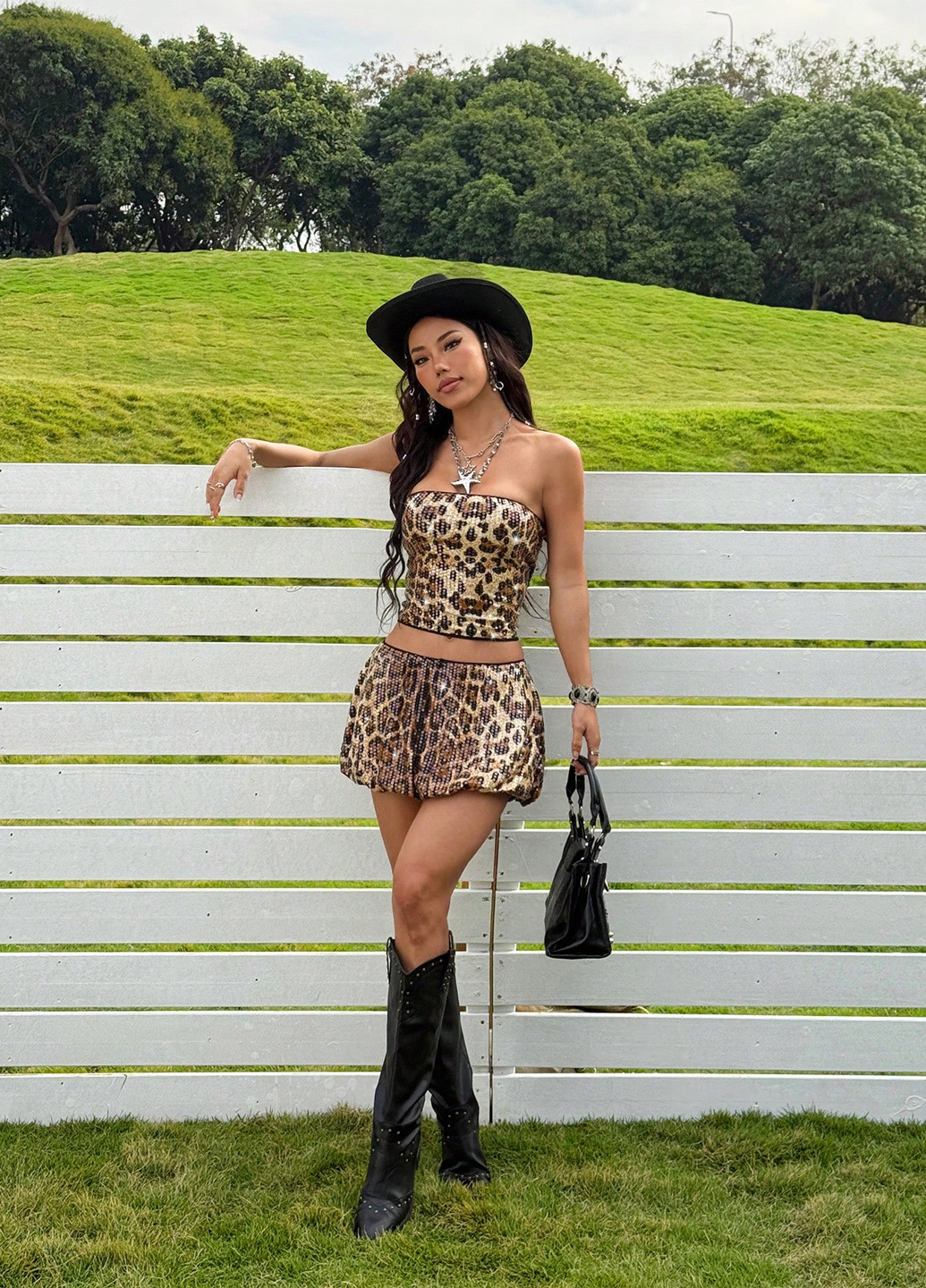 Костюм (топ, спідниця) SHEIN (365497505)