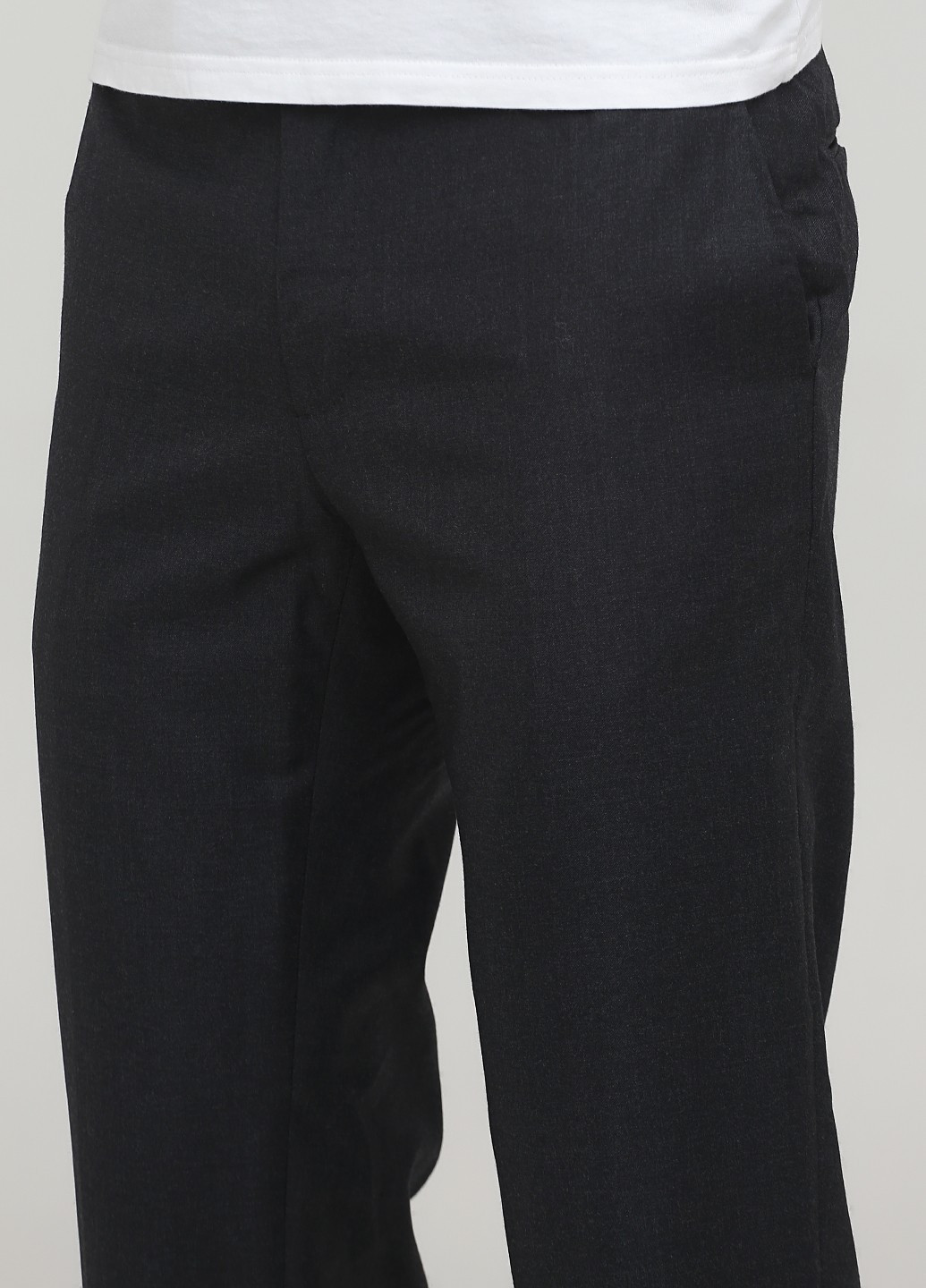 Графитовые кэжуал демисезонные прямые брюки Ralph Lauren