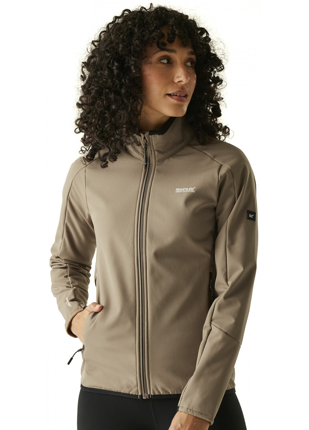 Коричневая демисезонная куртка Regatta Women's Moutdale