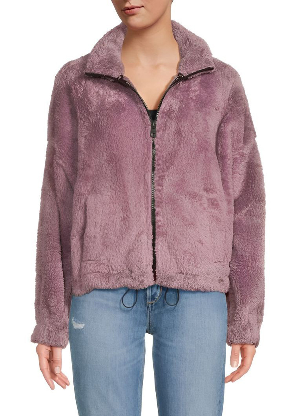 Лиловая демисезонная куртка Calvin Klein