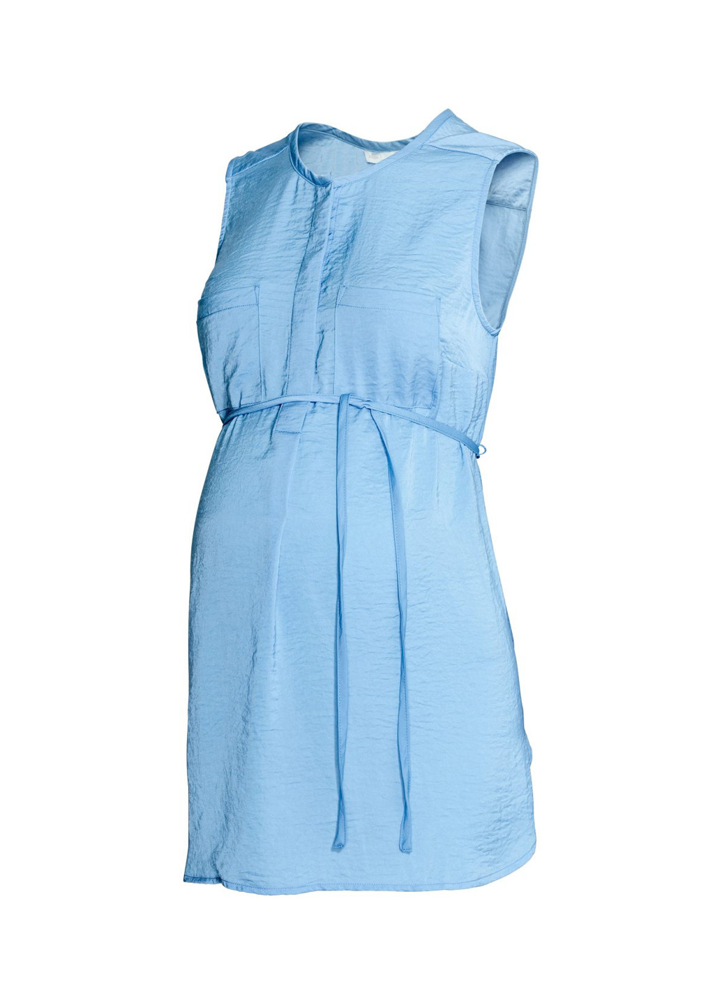 Голубая блуза для беременных H&M