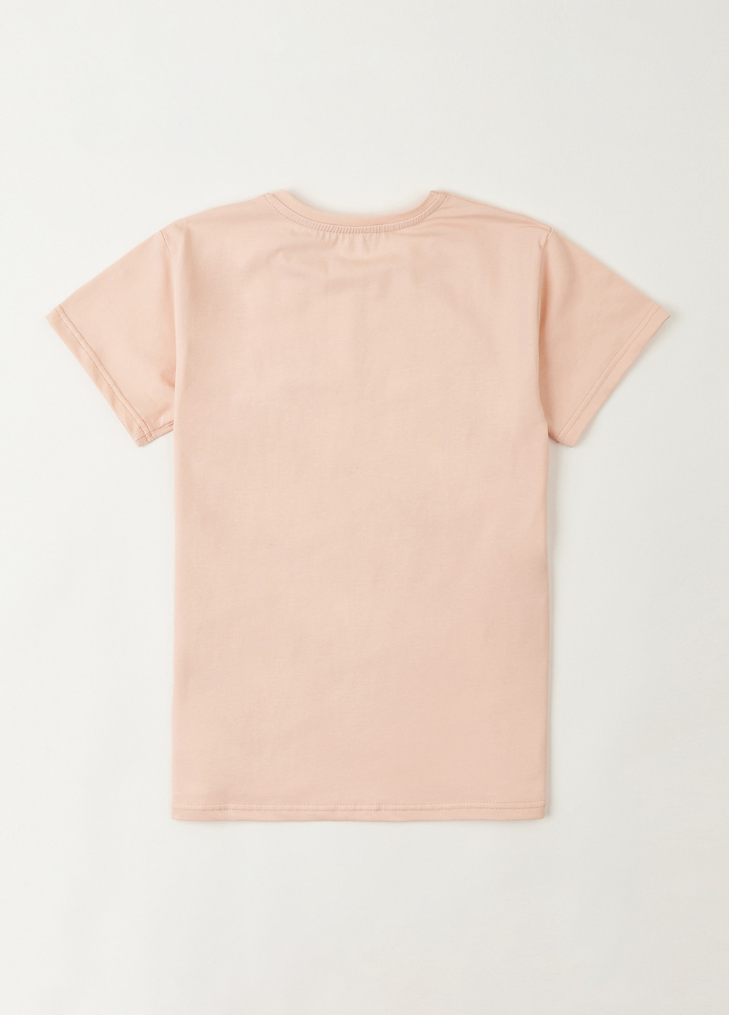 Рожева літня футболка Фламинго