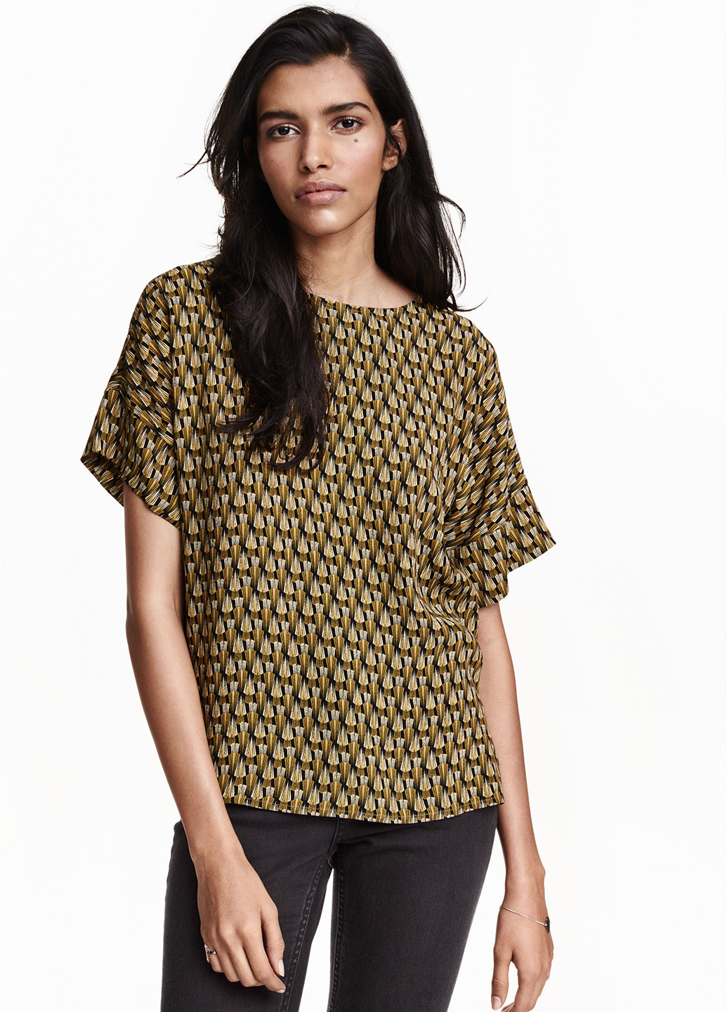 Комбінована блуза H&M