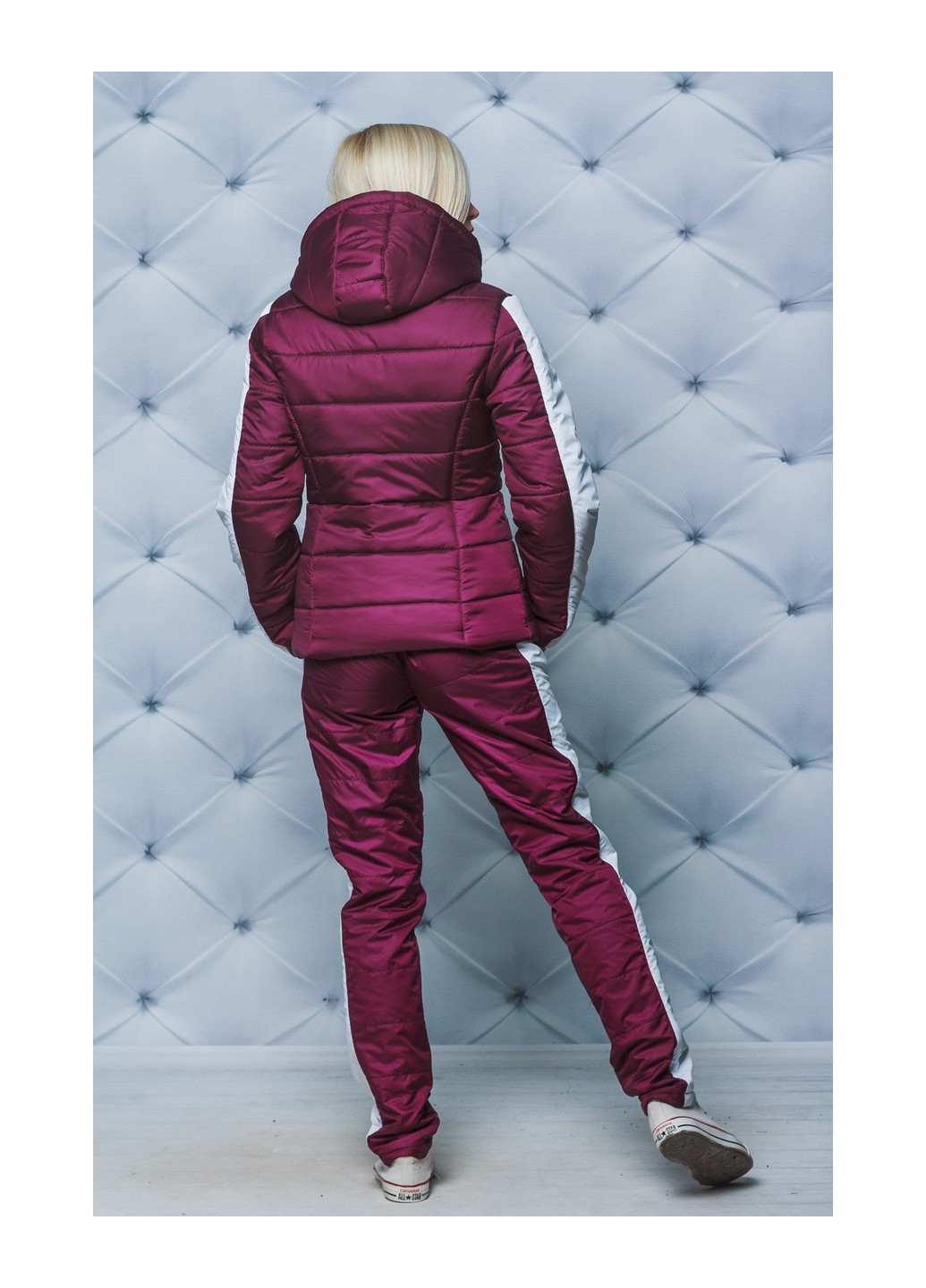 Спортивний костюм 258/10 54 Бордовий Versal (223357267)