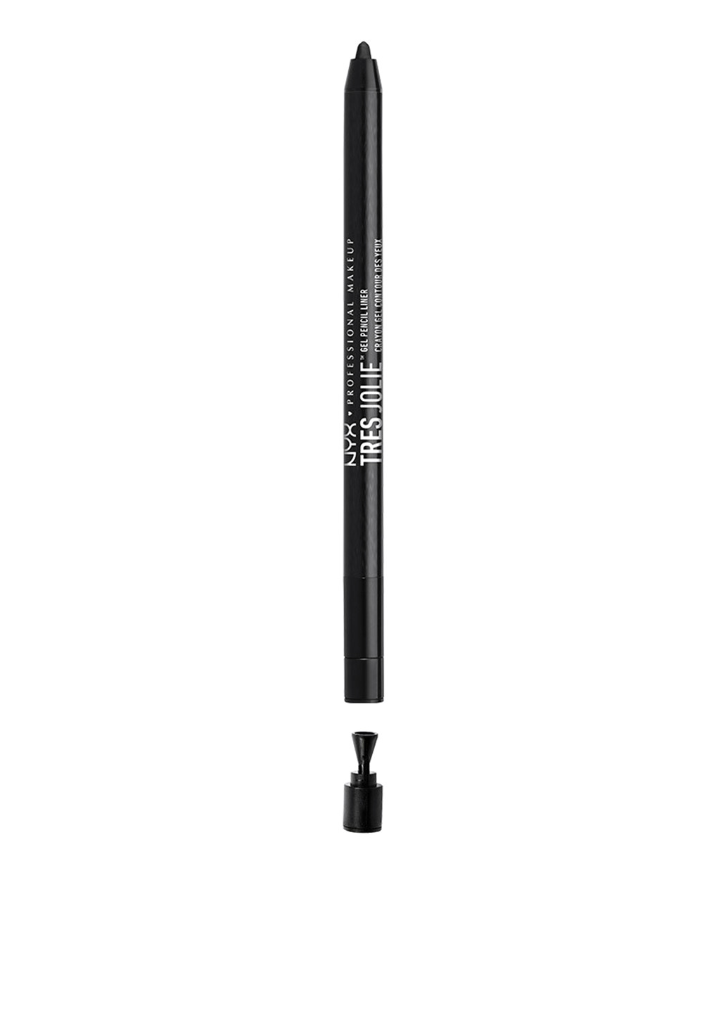 Олівець-підводка для очей Tres Jolie Gel Pencil Liner Black, 0,5 г NYX Professional Makeup (74510077)