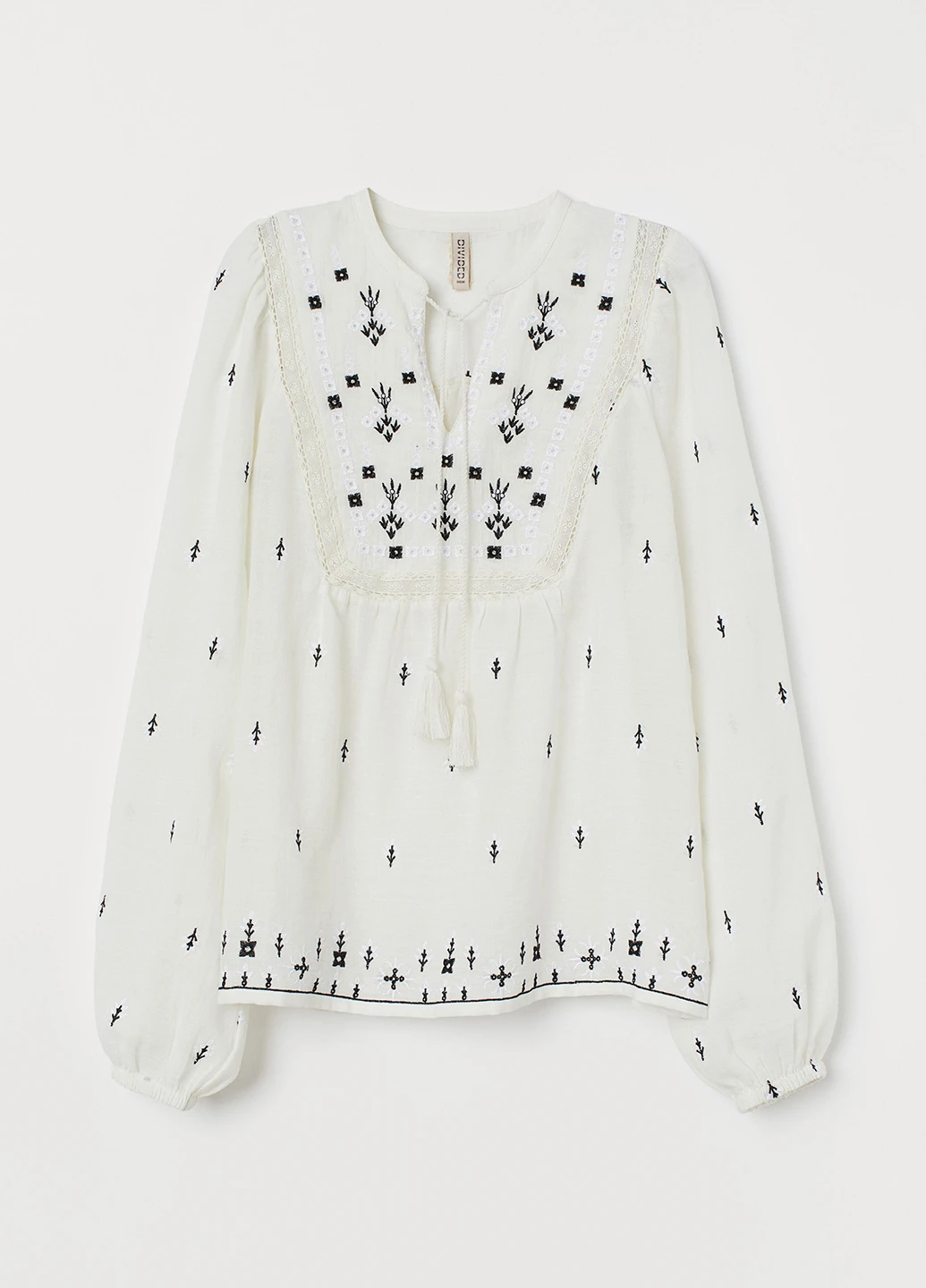 Біла блуза H&M