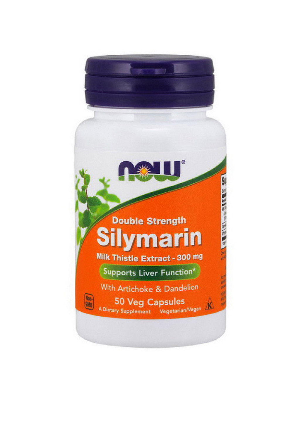 Силімарин для печінки Silymarin Milk Thistle Extract 300 mg - 50 veg caps Now Foods (251463032)
