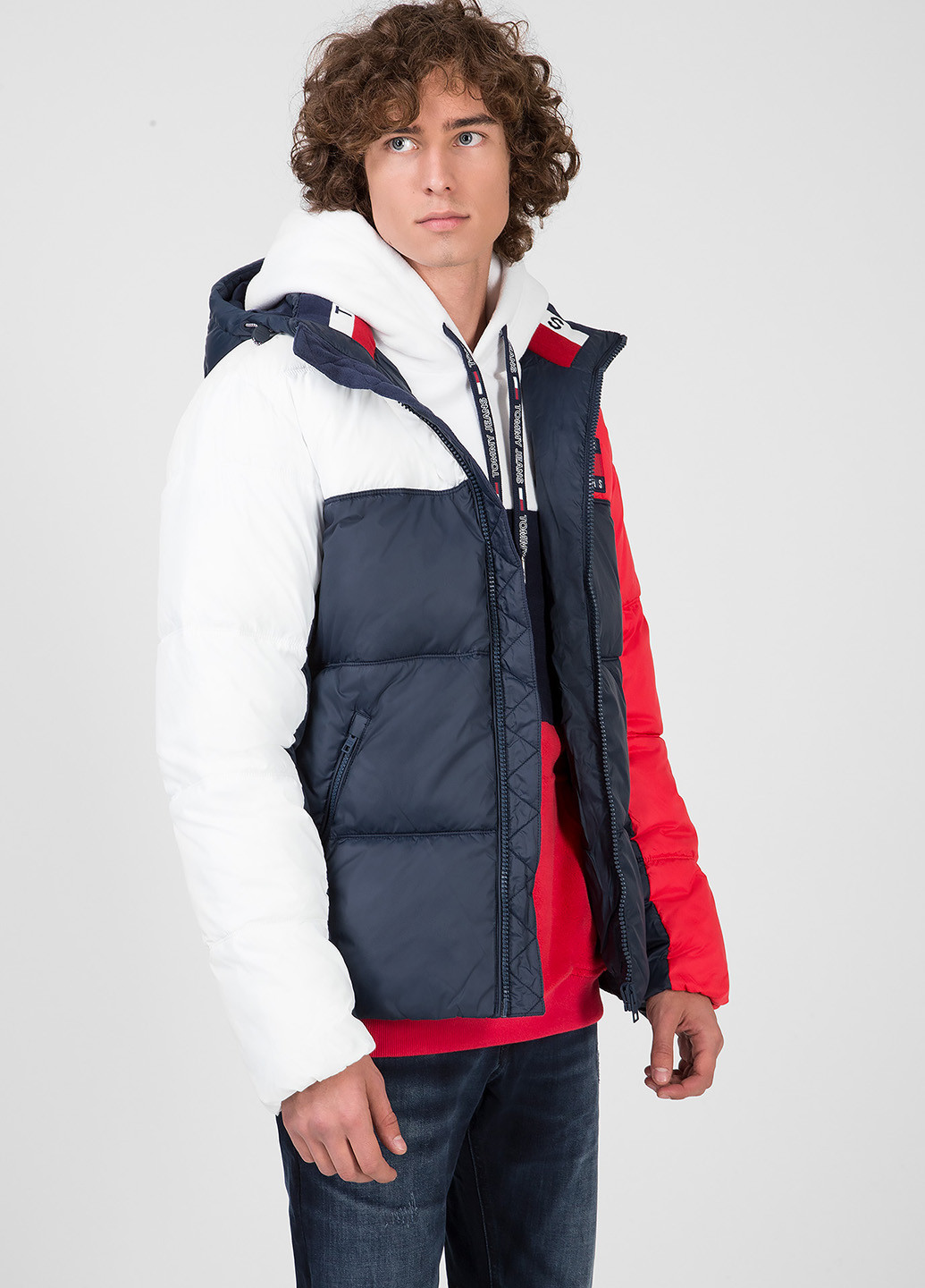 Комбинированная зимняя куртка Tommy Hilfiger