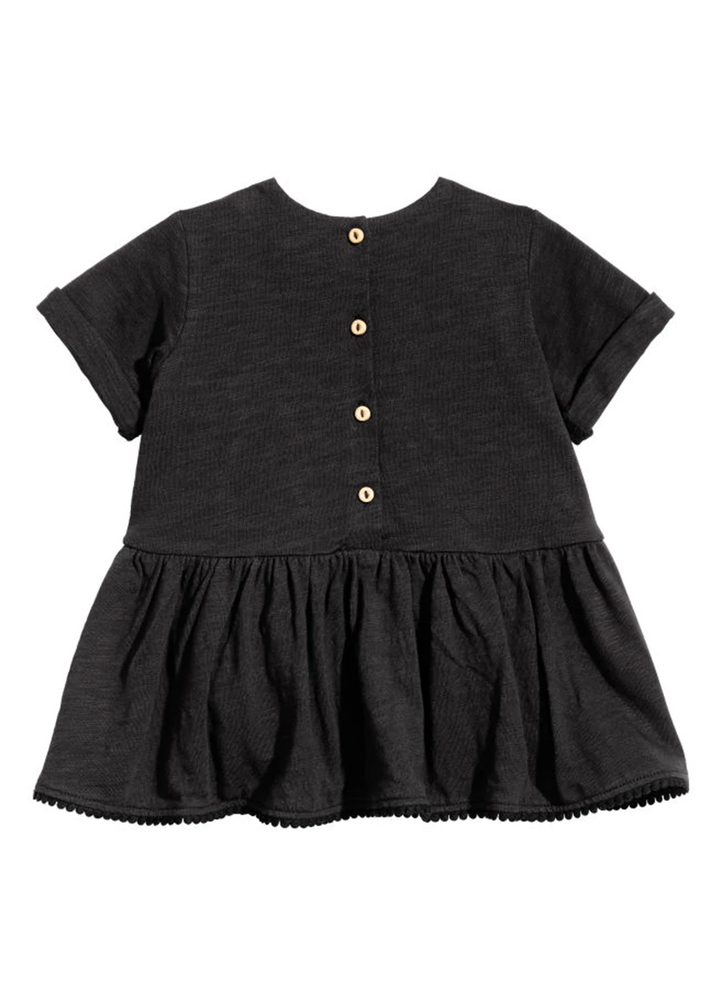 Чёрное платье H&M (183621876)