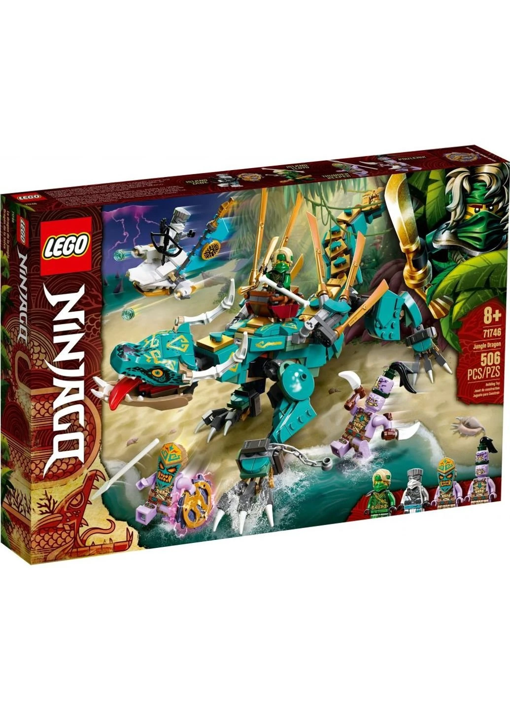Конструктор Ninjago Дракон из джунглей (71746) Lego Ninjago Дракон