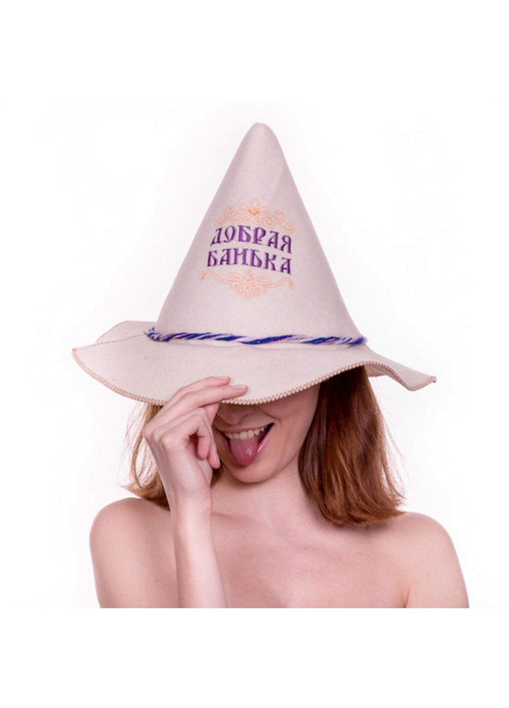 Шапка для лазні "Бобра банька" Luxyart (206831731)