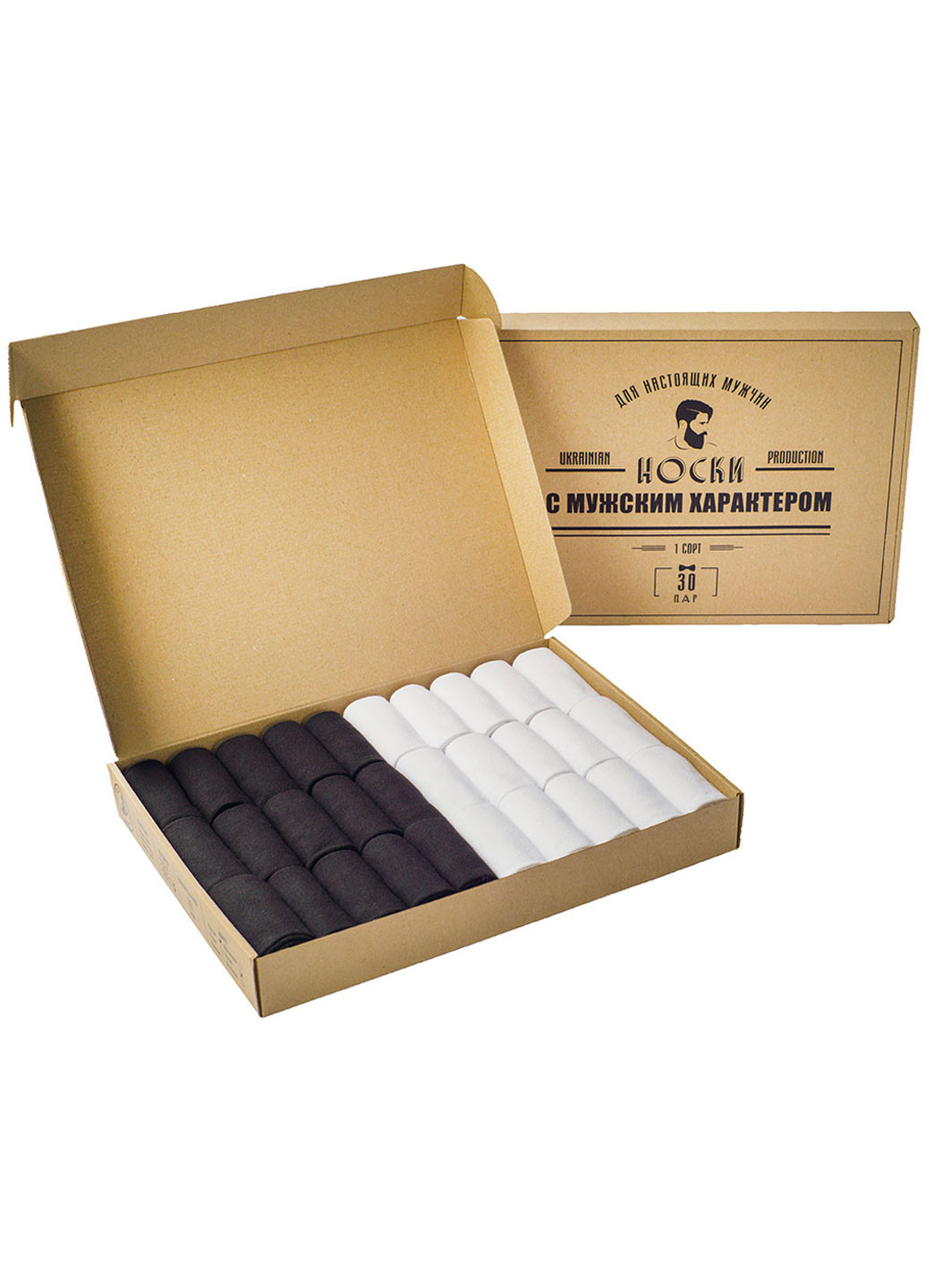 Комбіновані набір шкарпеток 30 пар Rovix однотонні (220174751)