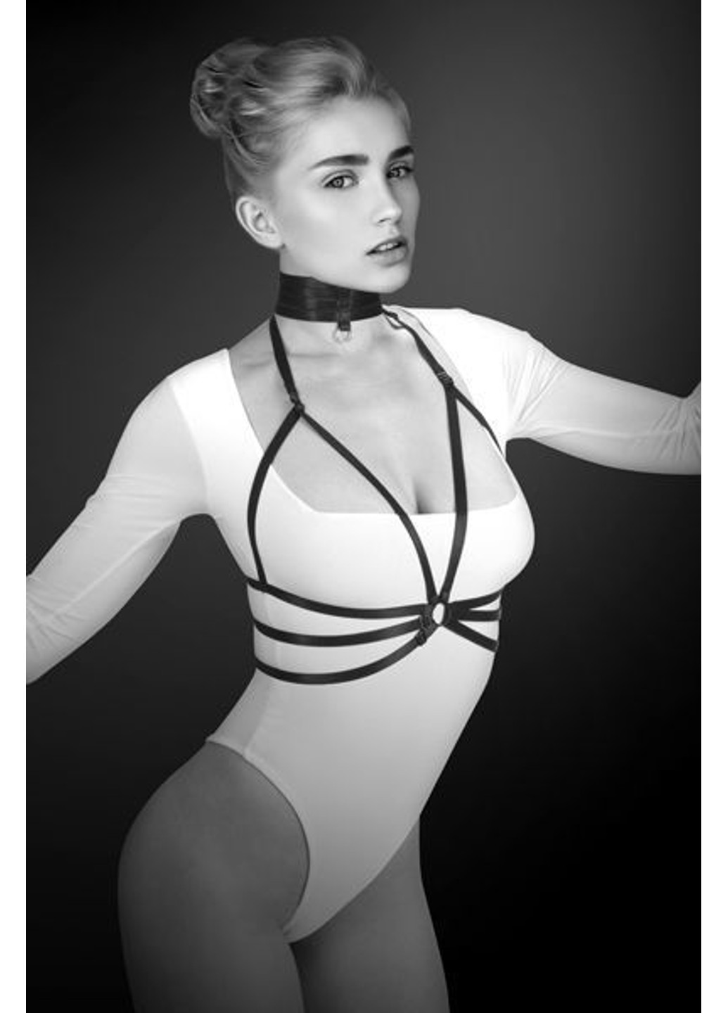 Портупея на груди - JULIA, еластичний поліестер Bijoux Pour Toi (255247590)