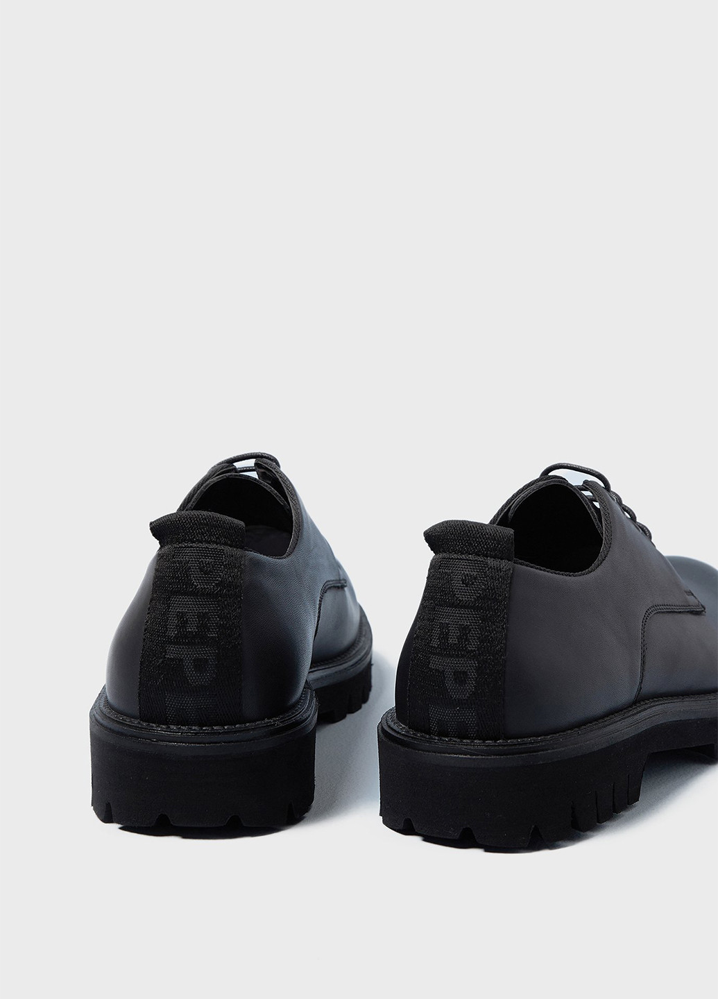 Черные классические ботинки Pepe Jeans на шнурках