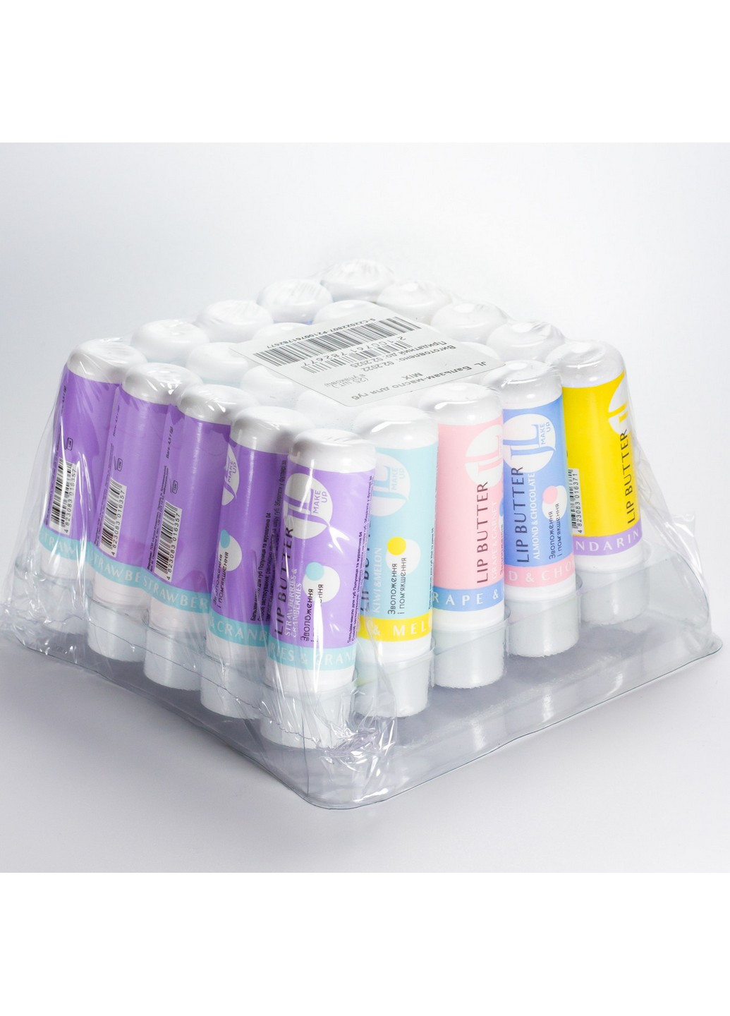 Бальзам-масло баттер для губ Lip Butter Mix упаковка 25 шт No Brand (254844129)