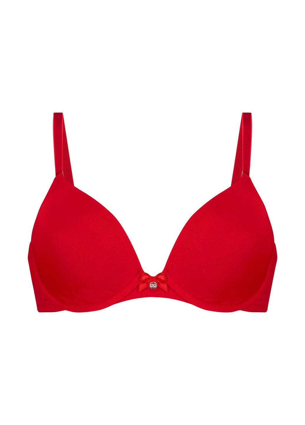 Красный бюстгальтер Hunkemoller без косточек полиамид