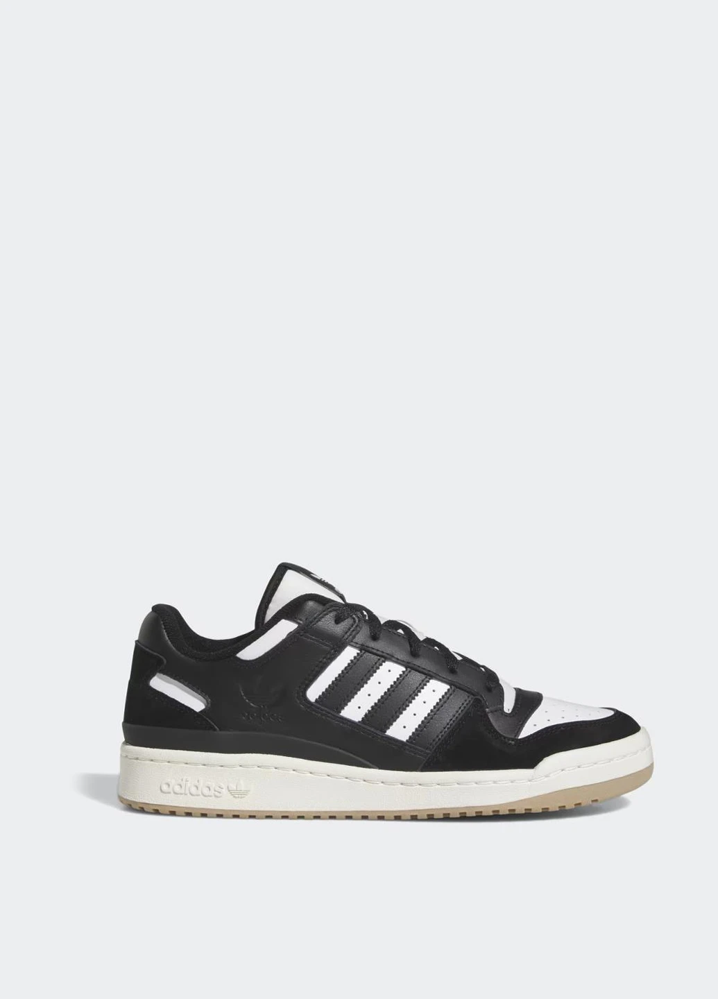 Чорно-білі кросівки id6857 демісезон adidas Forum Low Classic Originals