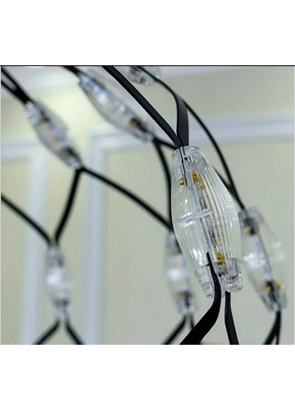Люстра стельова LED D1289/400-bk-k Чорний 42х40х40 див. Sunnysky (253528023)