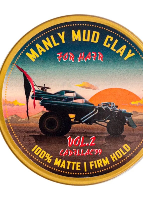 Глина Для Волос Mud Clay Vol.2 120 Мл Manly Club (254683456)