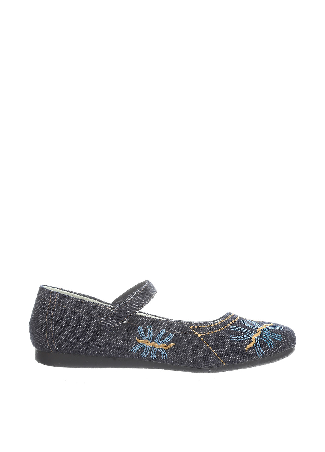 Туфлі Шалунишка абстрактні темно-сині кежуали