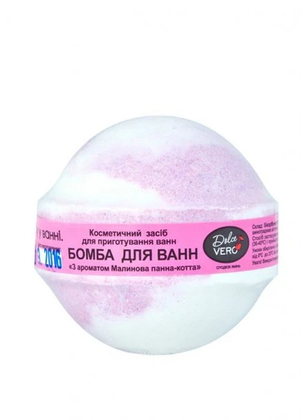 Бомба для ванн Малинова панна-котта Dolce Vero (230494550)