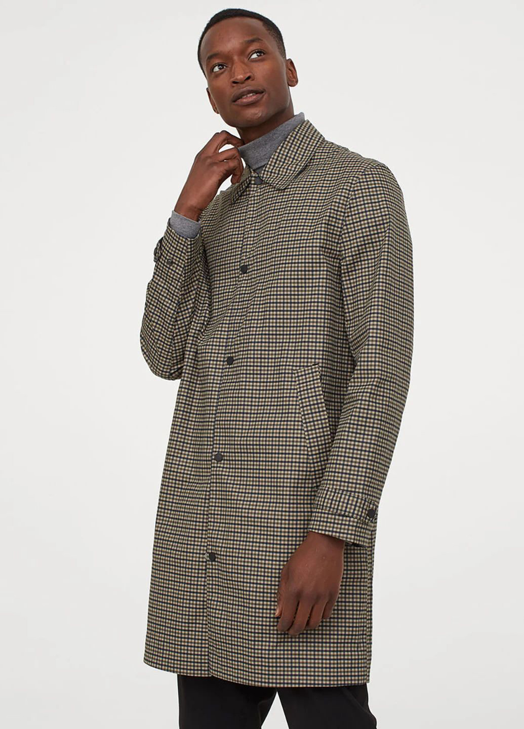 Плащ H&M на кнопках прямий (304283727)