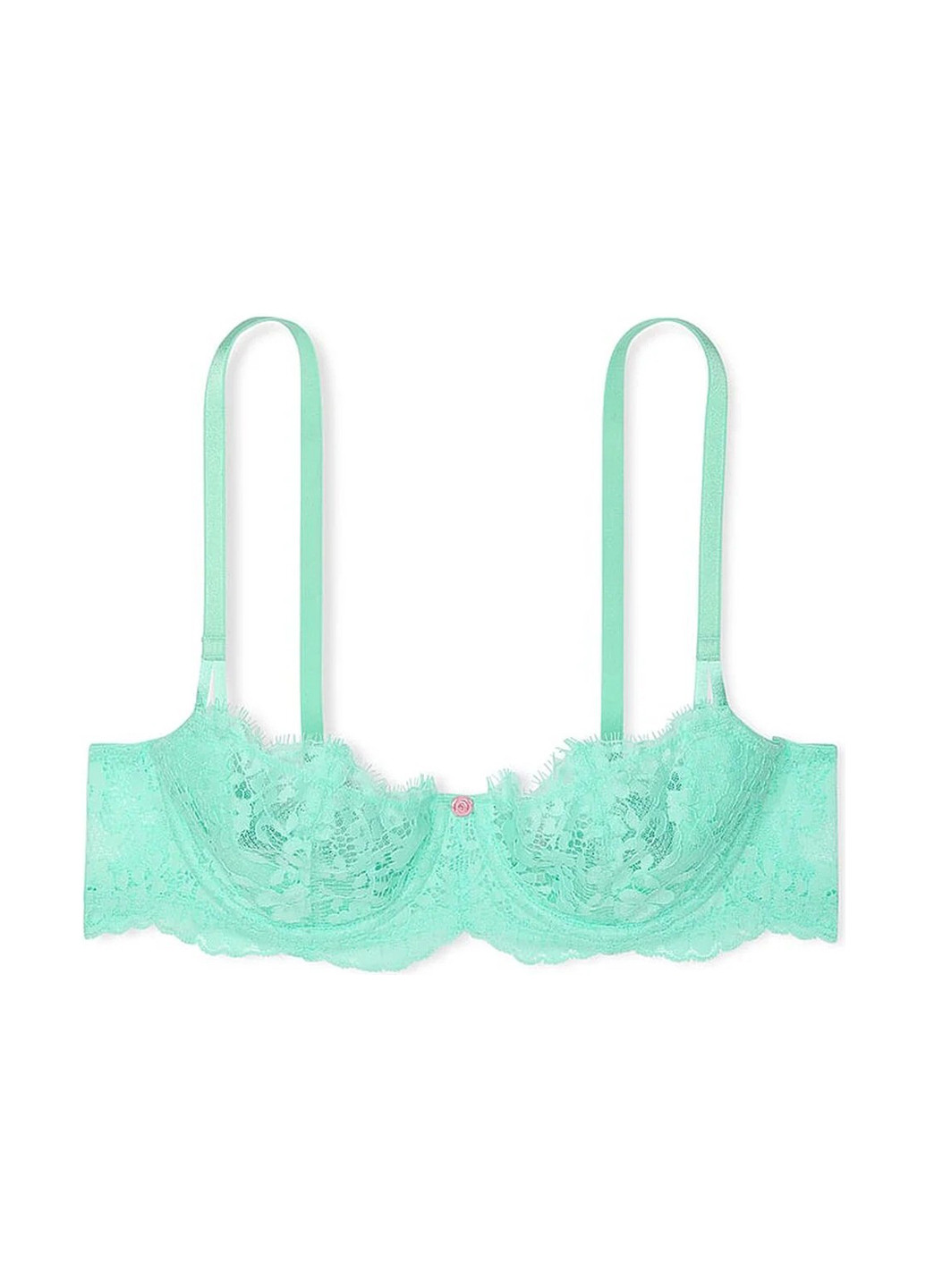 Мятный демисезонный комплект (бюстгальтер, трусики) Victoria's Secret