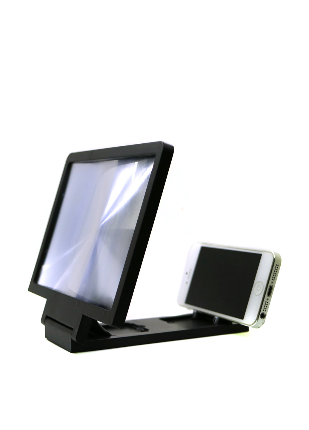 Тримач для телефону-збільшувач екрана для смартфона IP44, 183х123х8 UFT чорний