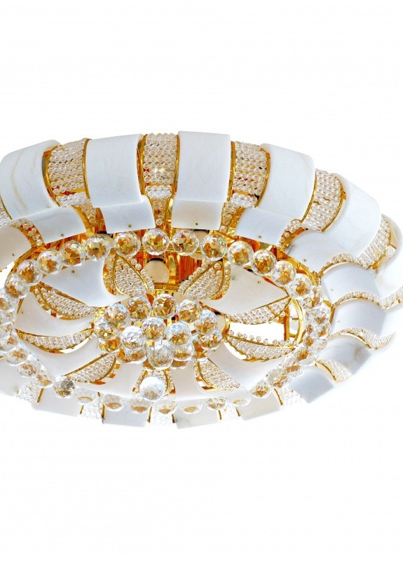 Люстра потолочная торт большая хрустальная BCL-204S/20 E14 Brille (253887237)