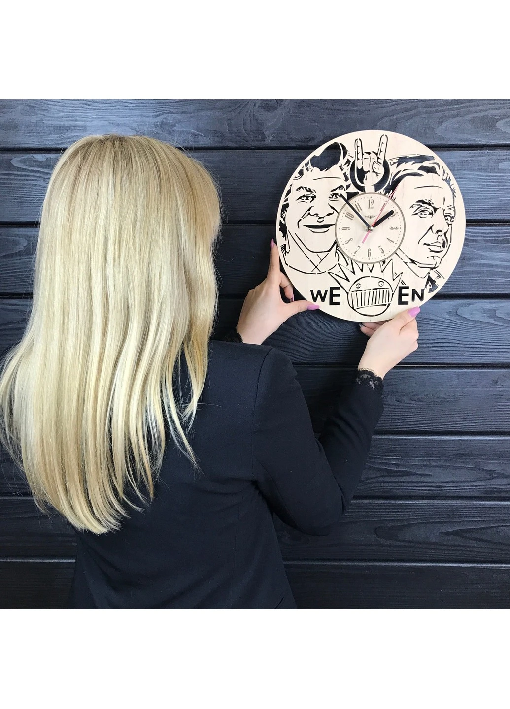 Декоративные деревянные часы на стену «Ween» 7Arts (253566581)