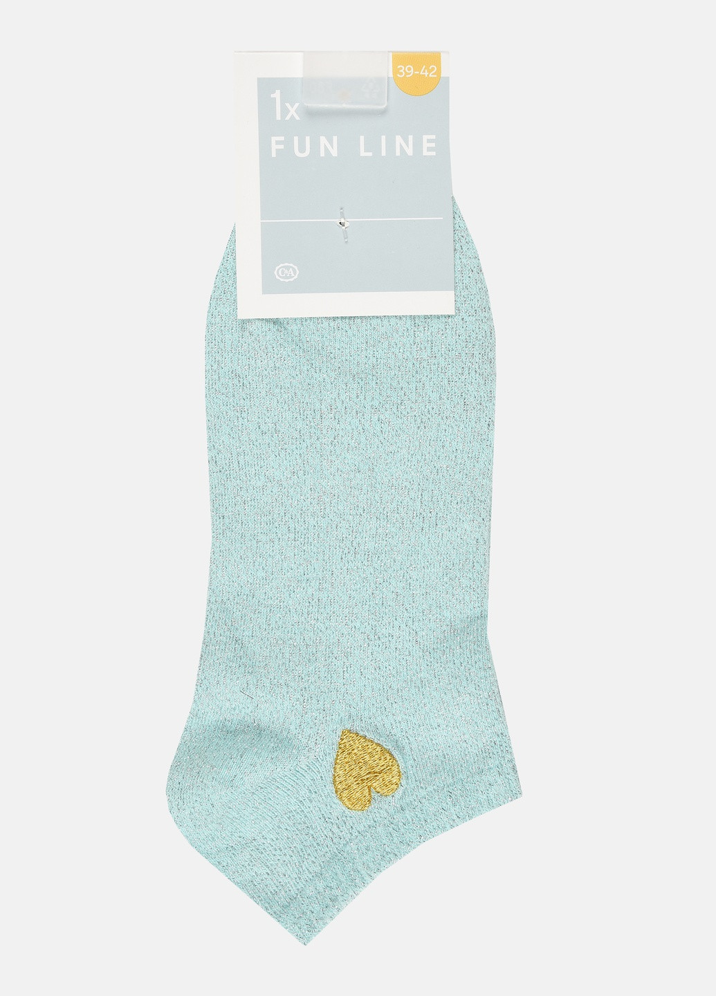 М'ятні шкарпетки C&A сердечка (250022575)