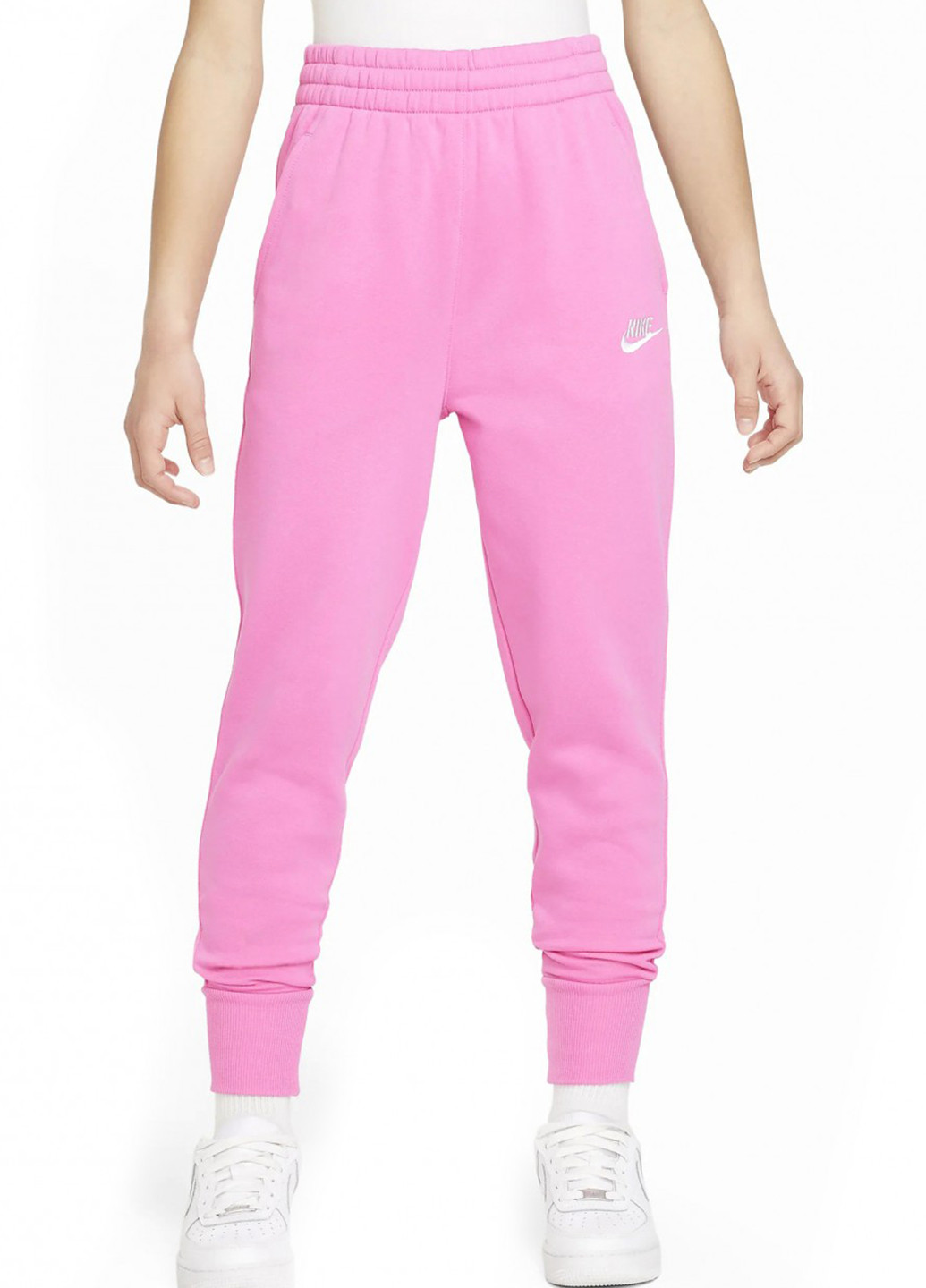 Розовые спортивные демисезонные джоггеры брюки Nike
