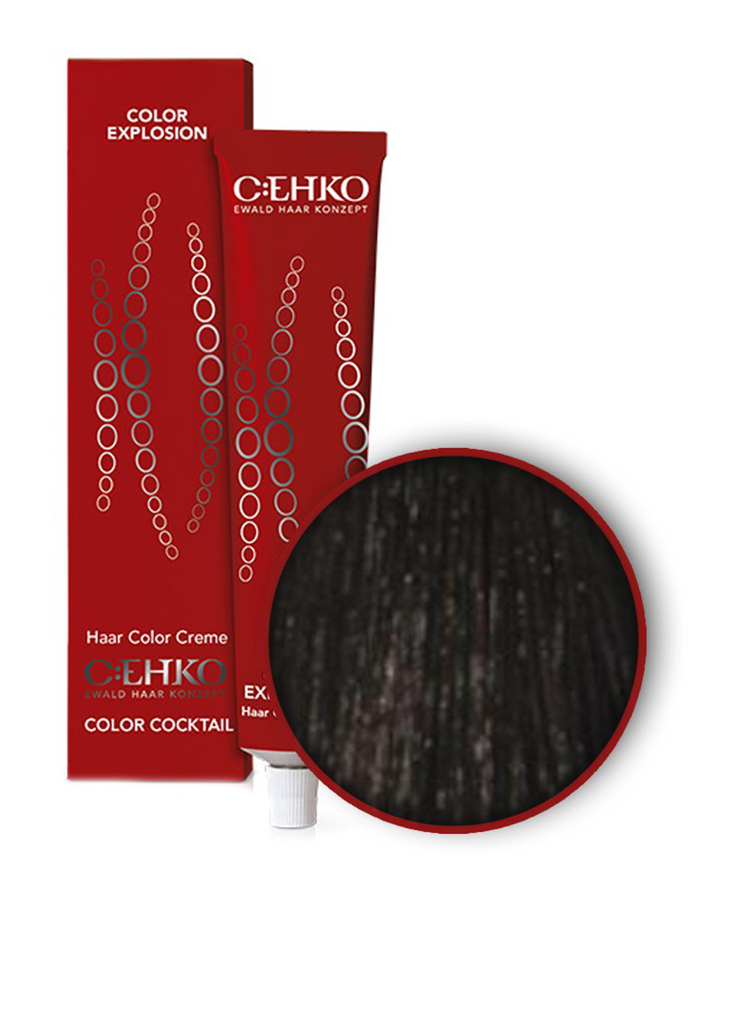 Крем-краска для волос №4/0 (коричневый), 60 мл C:EHKO (77299725)