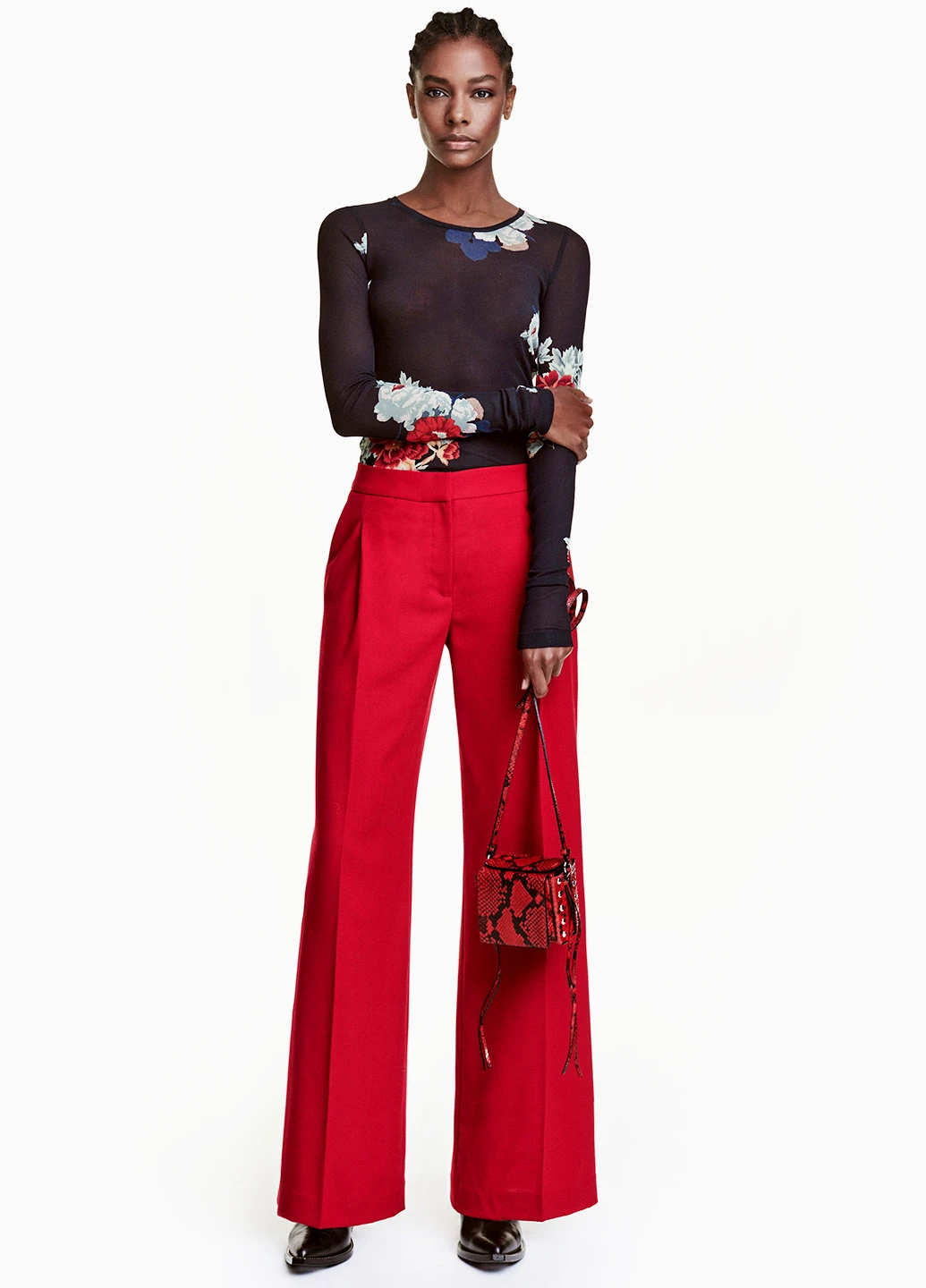 Чорна блуза H&M Studio