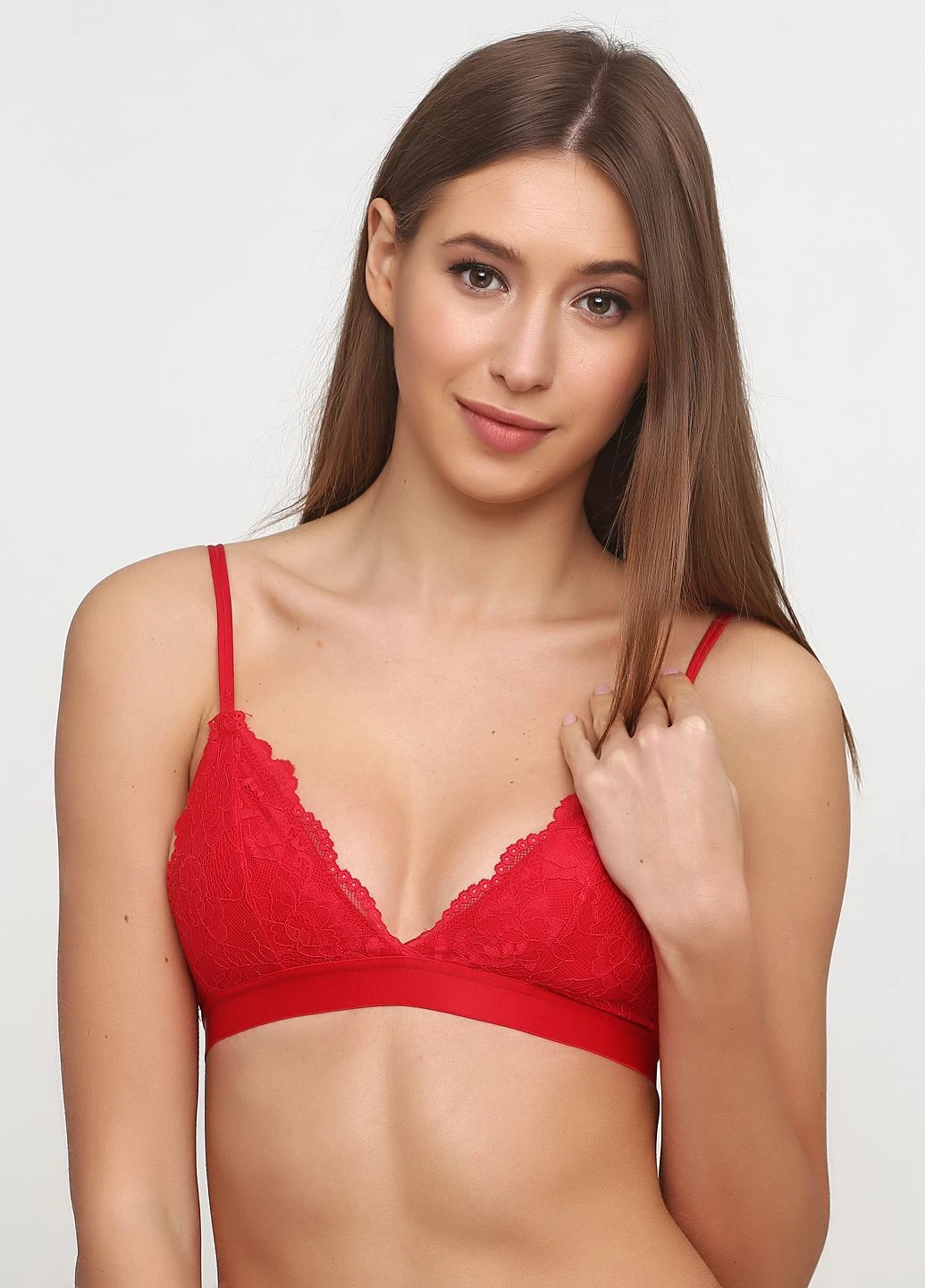 Червоний бюст H&M
