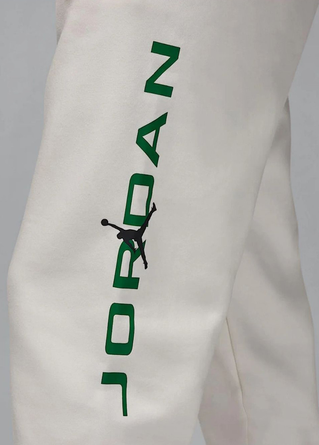 Белые спортивные демисезонные джоггеры брюки Jordan