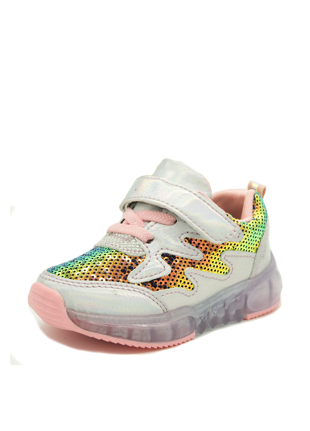 Серебряные демисезонные кроссовки Y Top