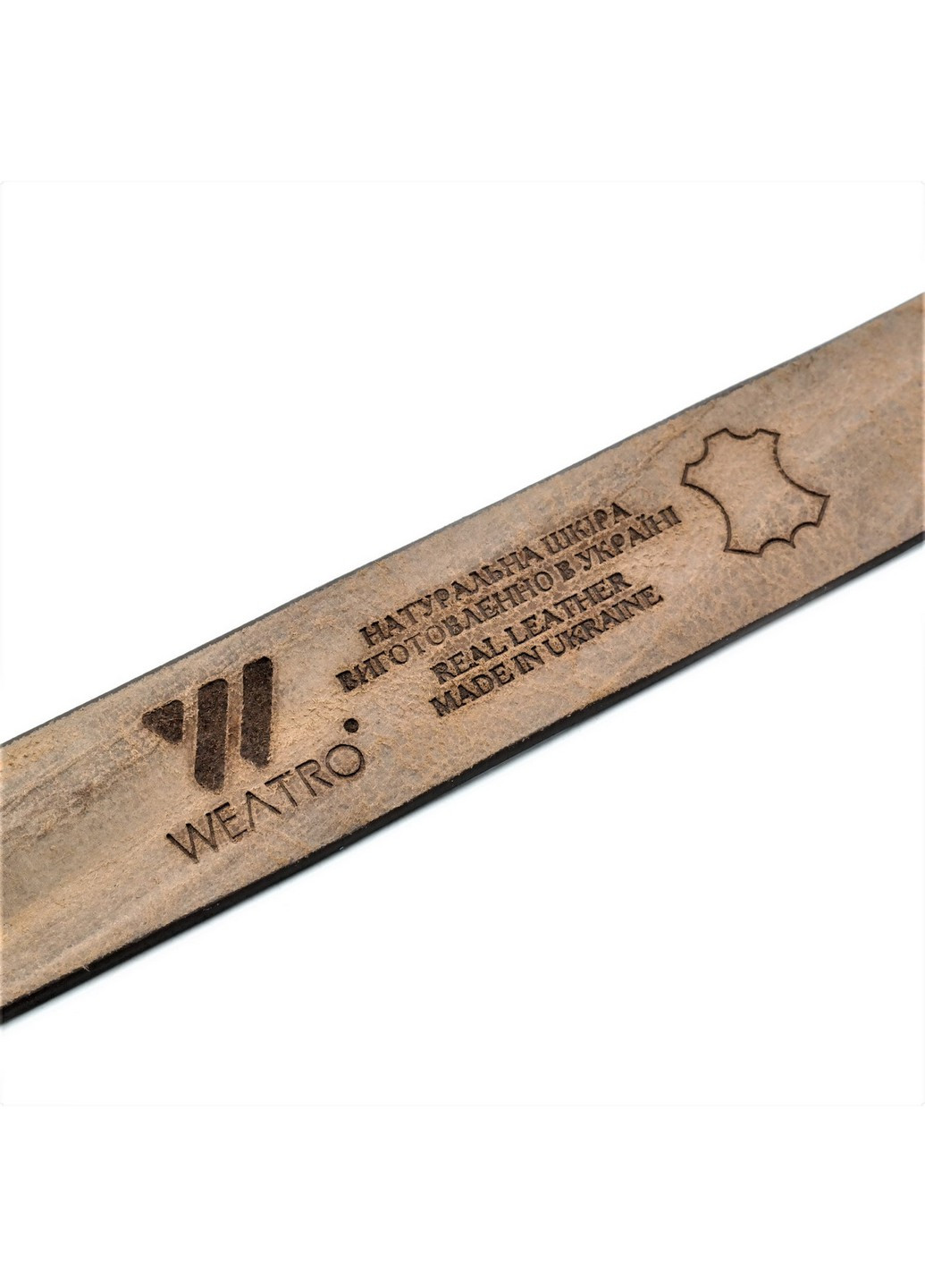 Шкіряний ремінь 115-120 см Weatro (253055873)