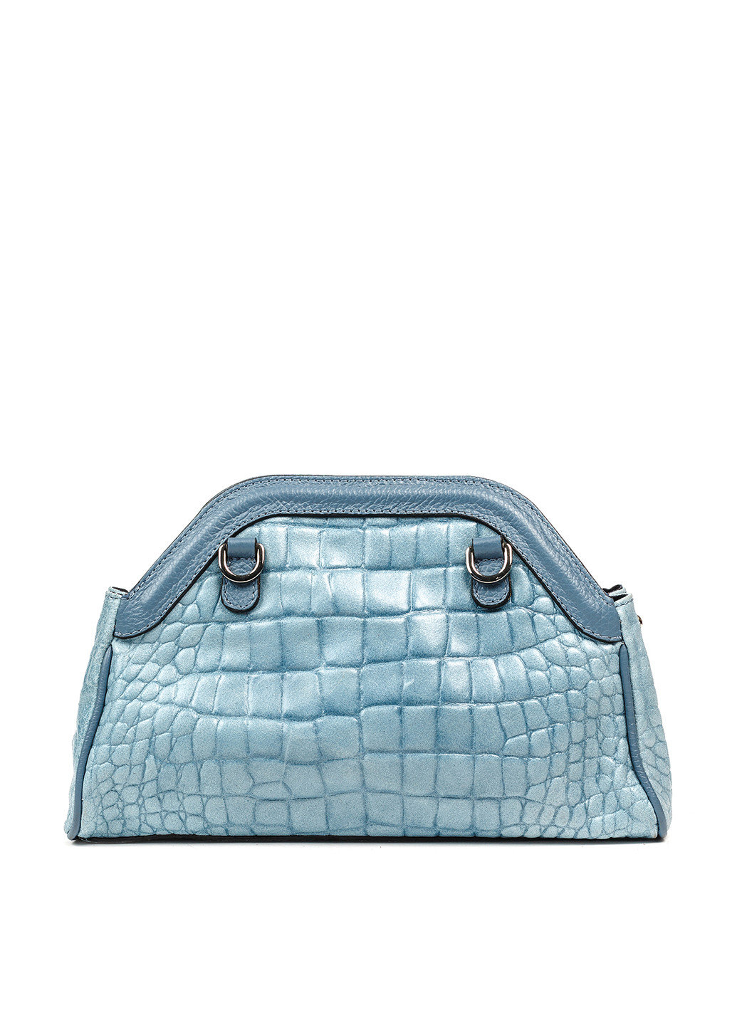 Сумка Italian Bags кросс боди анималистичная синяя кэжуал