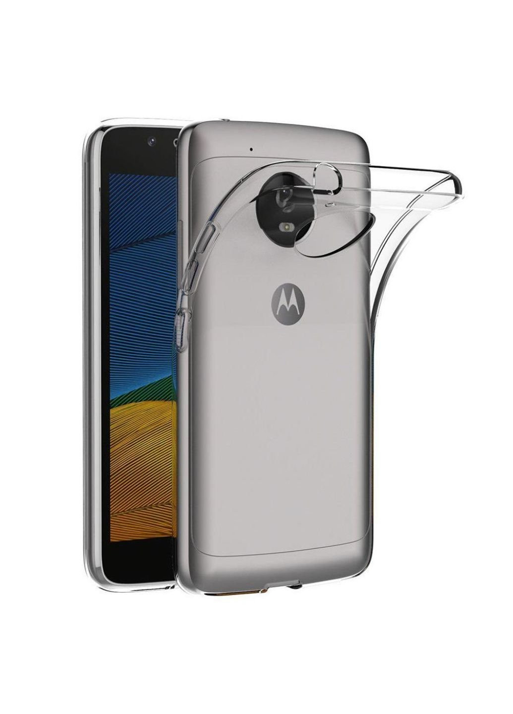 Чехол для мобильного телефона для Motorola Moto G5 Clear tpu (Transperent) (LC-MMG5T) Laudtec (252573153)