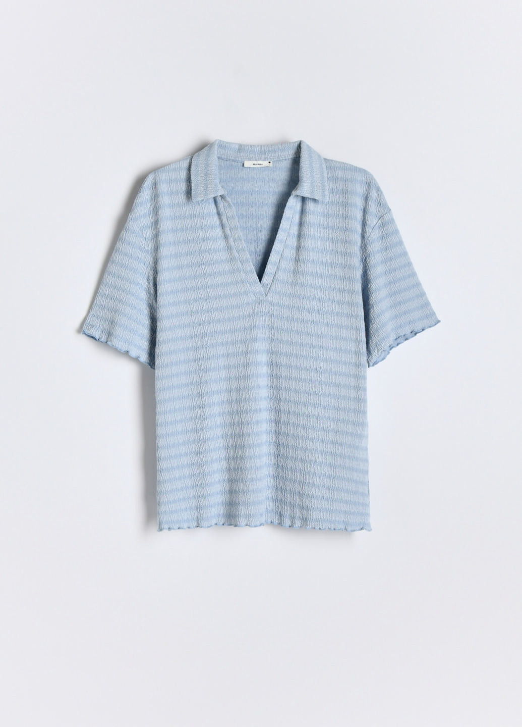 Голубая летняя блуза Reserved