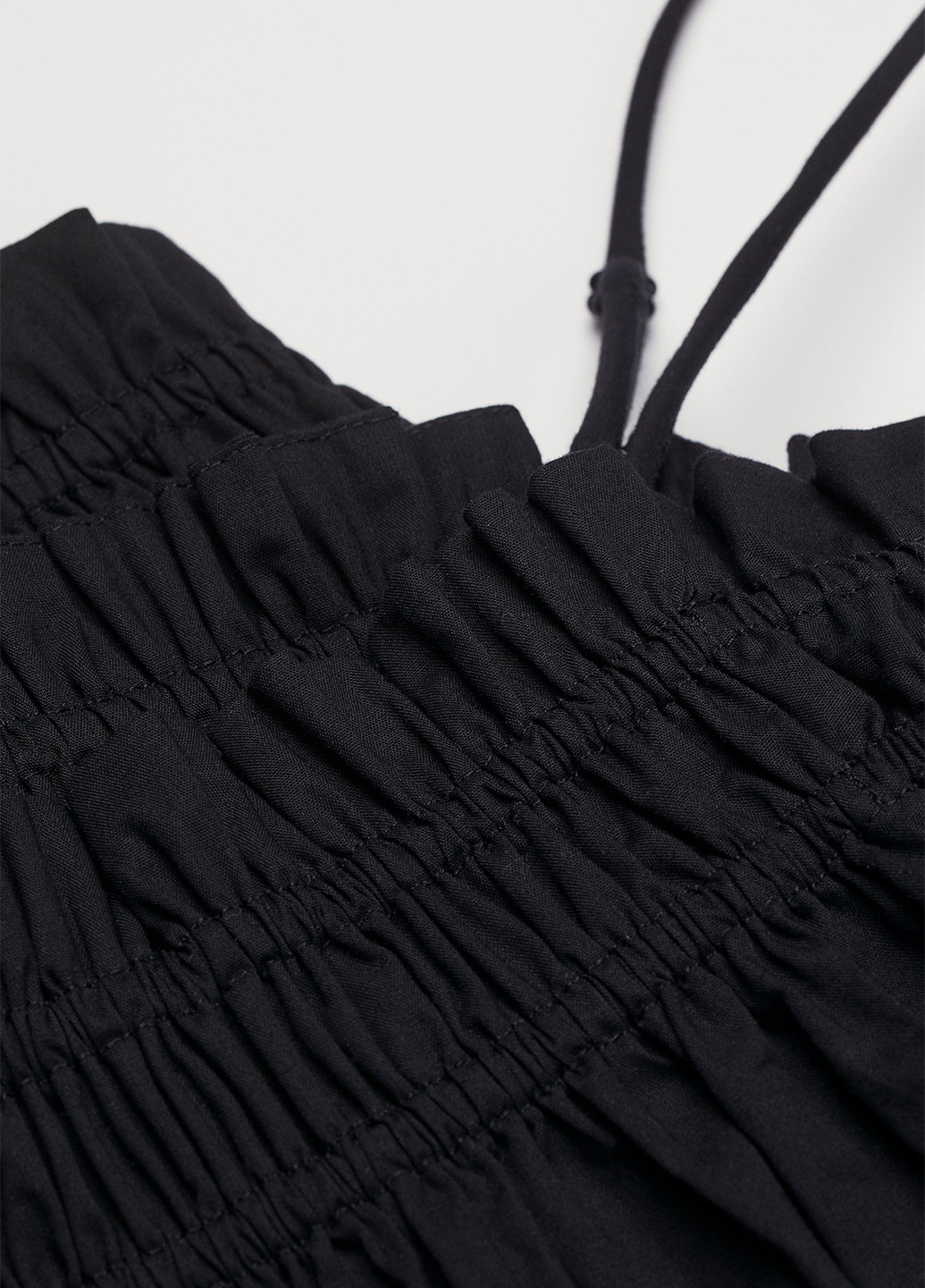 Чорна кежуал сукня а-силует H&M однотонна