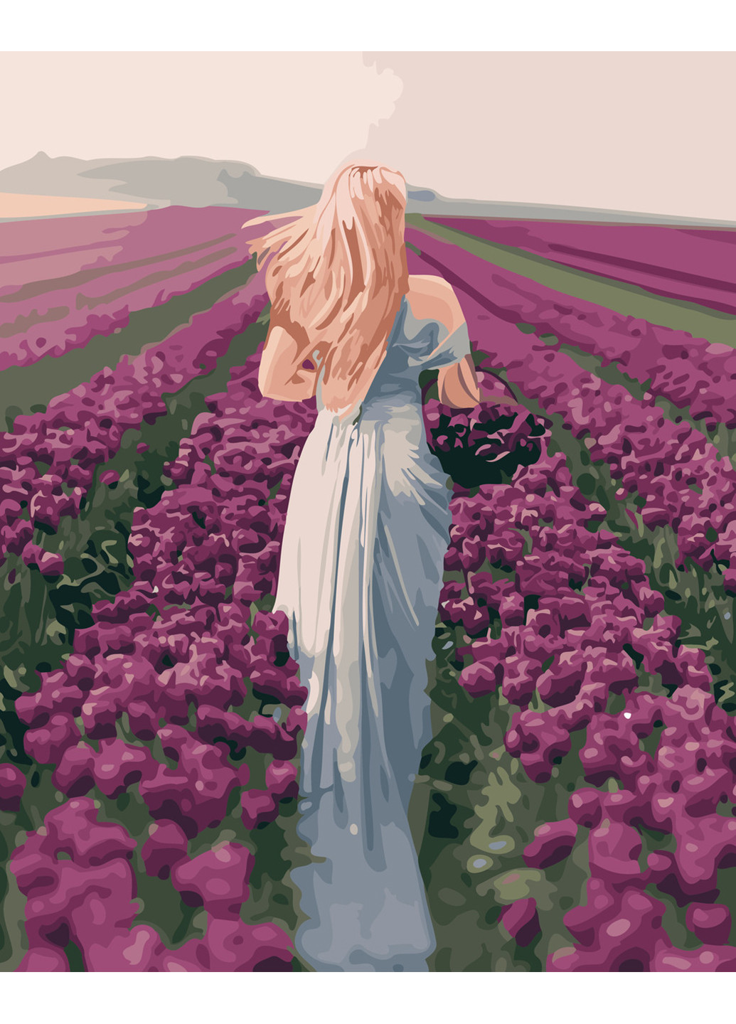 Картина по номерам "Збираючи тюльпани" 40х50 см ArtStory (252129815)