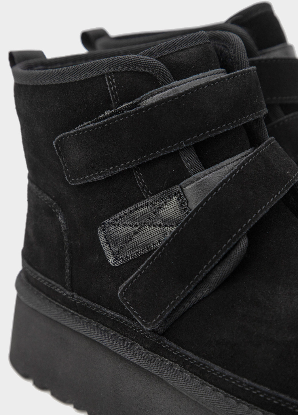 Зимние ботинки Respect без декора из натуральной замши